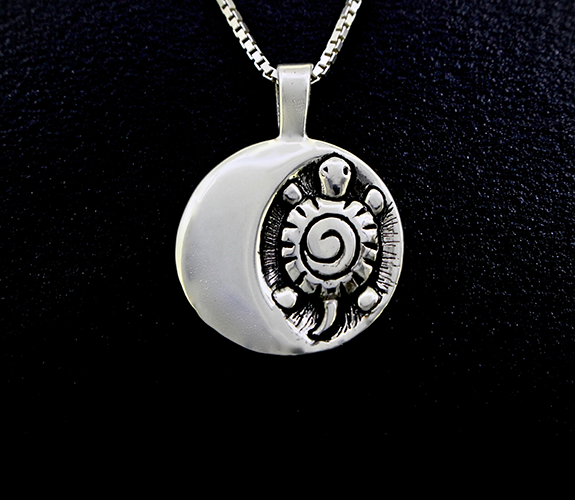 "Turtle Moon" Necklace - Jeff Mckenzie